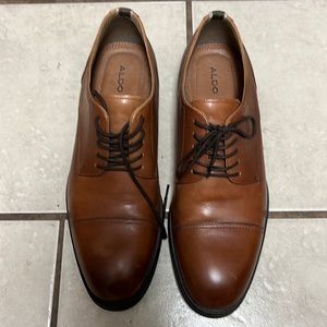 Mens Aldo Dress Shoe. Brown size 11